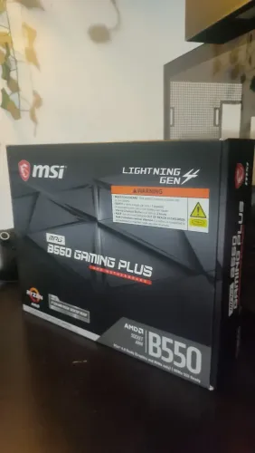 Placa mãe MSI MPG Gamming plus b550