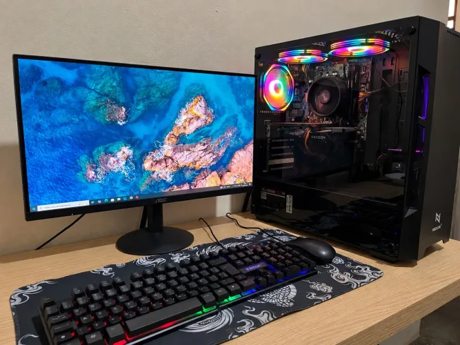PC GAMER RX 6500 XT 4GB | RYZEN 5 | 16GB RAM