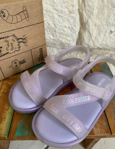 Mini Melissa lilás tamanho 25
