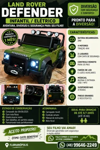 Carro elétrico infantil