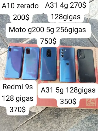 Vendo celulares funcionando com garantia