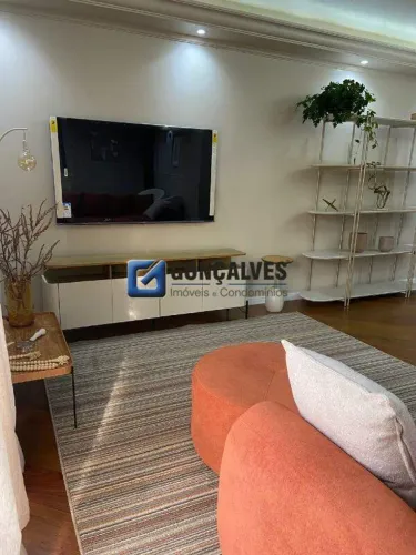 Apartamento 3 Quartos com 1 Suíte, 3 Vagas e Lazer Completo em Vila Alzira, Santo André