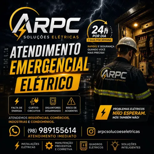 Eletricista 24h | Atendimento Emergencial | Residencial e Comercial