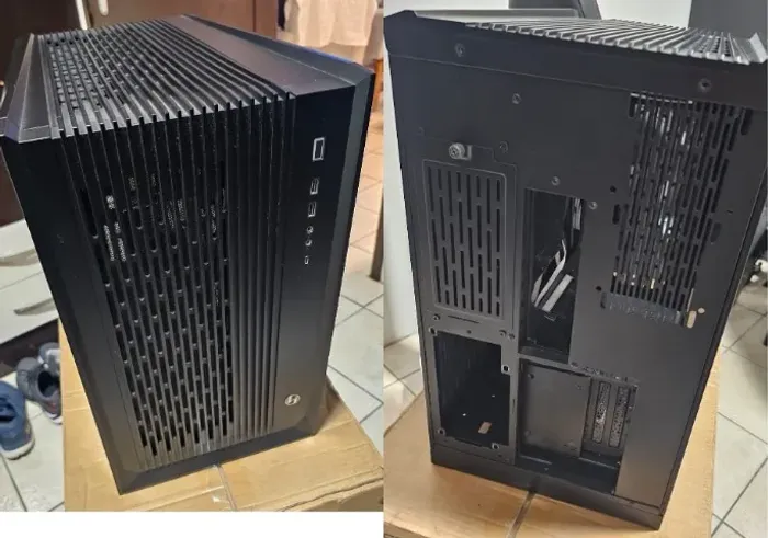 Gabinete LIAN LI O11 AIR com Suporte Cabo Riser PCIE 3.0 e brinde Kit Ventoinha Aigo AR12