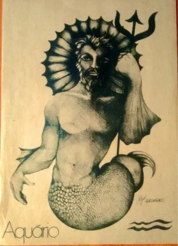 Gravuras Signos Aquário, Aries, Touro 