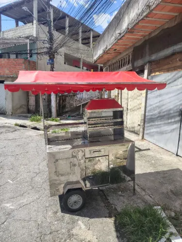 Carrinho de churrasco novo 