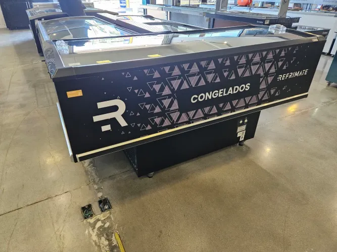 ilha refrimate de congelados 2 metros
