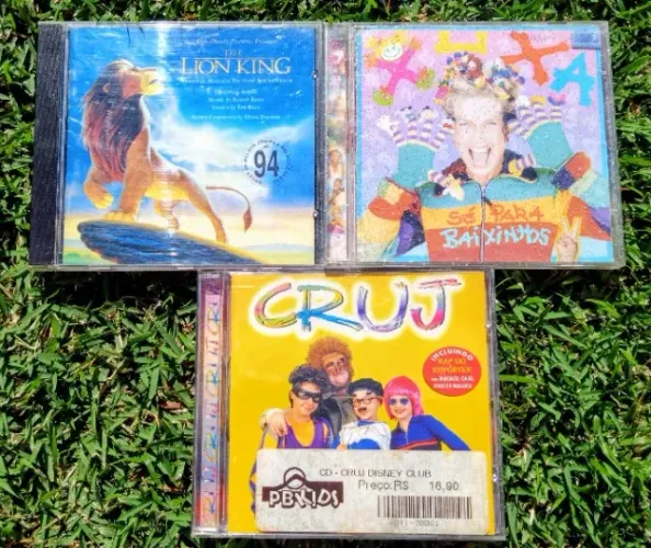 Kit CD - Disney Cruj, Rei Leão e Xuxa só para baixinhos 2