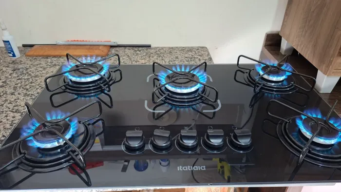 Cooktop 5 bocas itatiaia semi novo