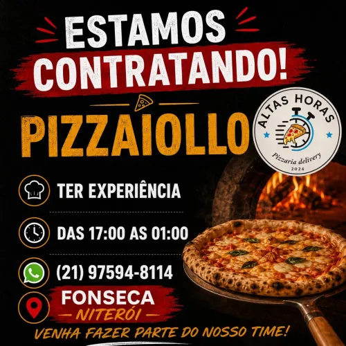 Contrata-se pizzaiollo
