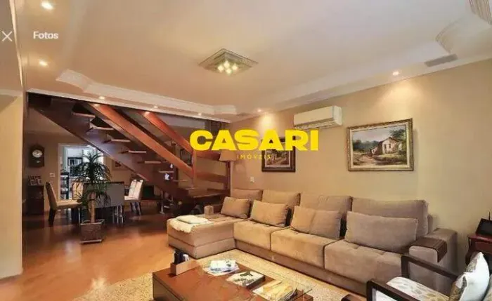 Sobrado com 3 dormitórios à venda, 266 m² - Paraíso - Santo André/SP