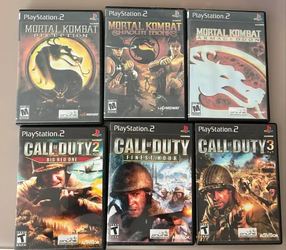 Jogos de Ps2 réplicas