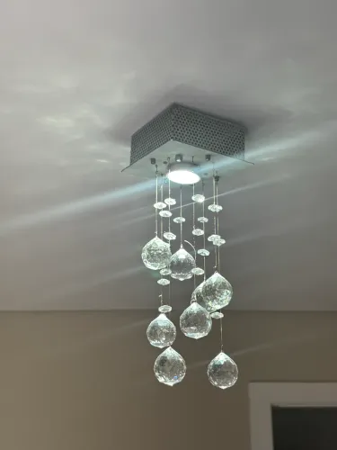 Lustres de cristal natural 