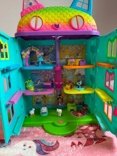 Casa Mágica da Gabby Original Completa Infantil + Acessórios
