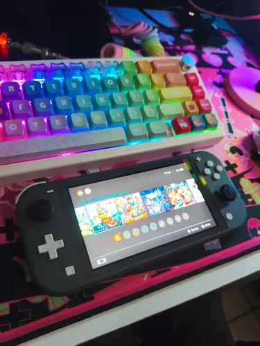 Nintendo Switch Lite Desbloqueado Cinza - 128GB