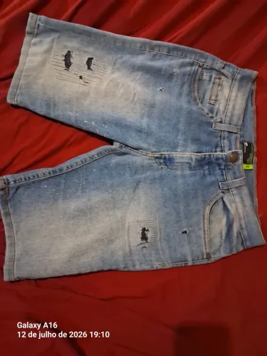 3 Bermudas Masculinas Jeans / Sarja (Marcas HD e Code Blue) - Tam 40/42