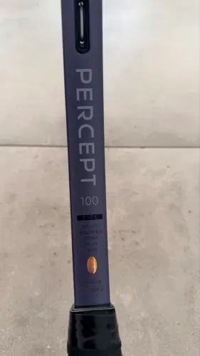 Raquete Yonex Percept 100 roxa L3 seminova 2025