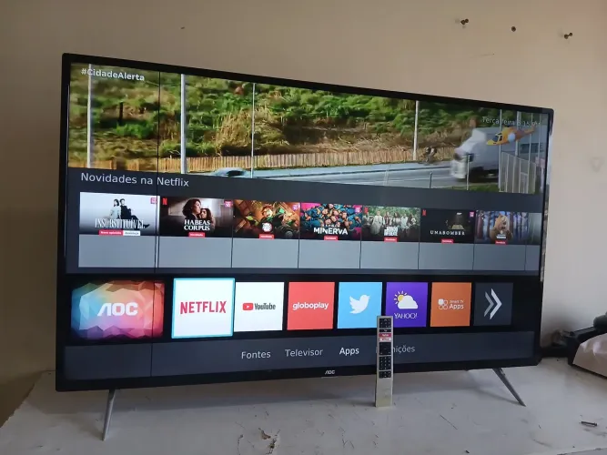 Smart tv grande de 50 4K AOC