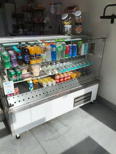Balcão expositor refrigerado