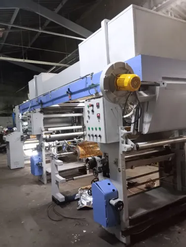 Máquina Laminadora e rotogravura impressora