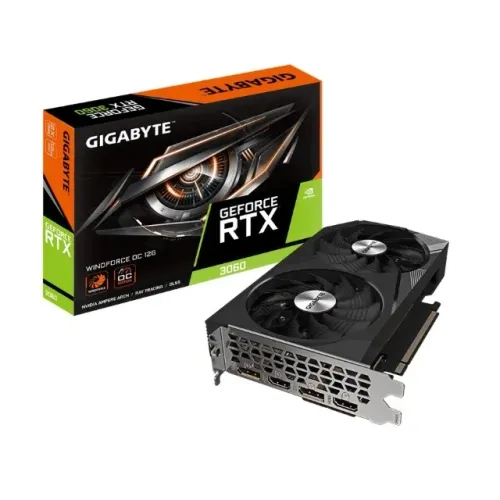 Placa de vídeo Gigabyte RTX 3060 12GB GDDR6 (OC)