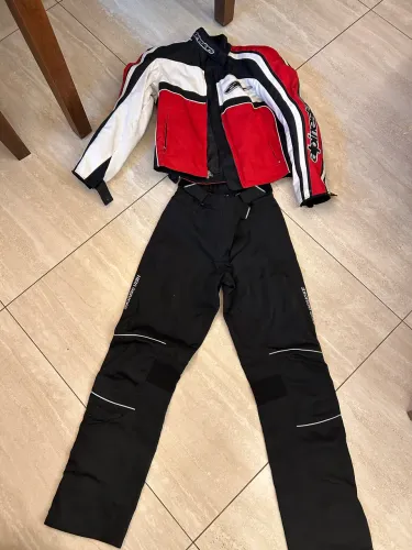 Jaqueta e calça Alpinestar para Moto - feminino - tamanho P + calça 38