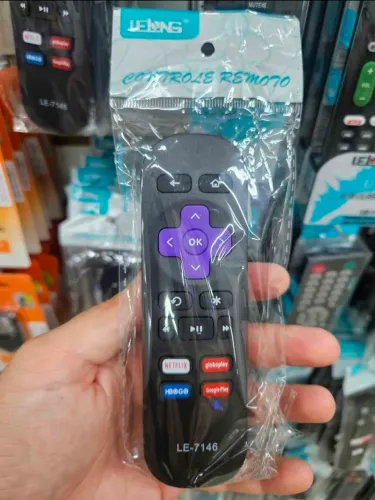 Controle Roku TV.
