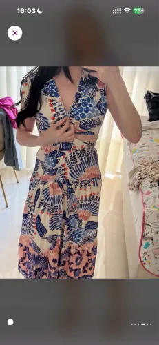 Vestido farm . 