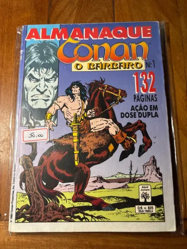 Almanaque Conan, O Bárbaro 2ª Série - n° 1 - novembro de 1992