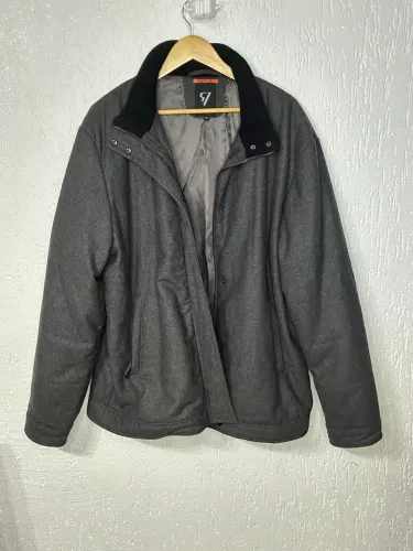 Jaqueta masculina plus size