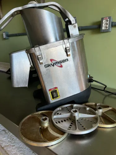 Processador de Alimentos Industrial Skymsen PA-7 220V Funcionando Perfeitamente