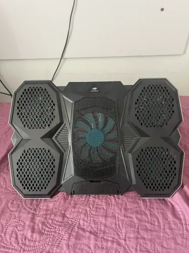 Suporte de notebook com 4 cooler