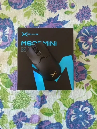 Mouse Gamer Delux M800 Mini Pro - 8k hz (Novo)