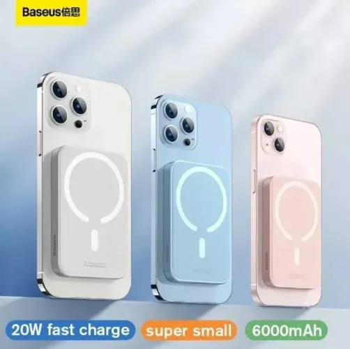 PowerBank Baseus Magsafe 6000mah 20w Turbo iPhone