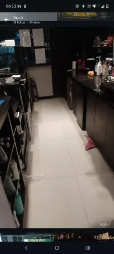 Balcão de atendimento e apoio.