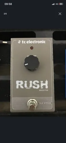 PROMOÇÃO!! VENDO PEDAL DE GUITARRA TC ELECTRONIC RUSH BOOSTER