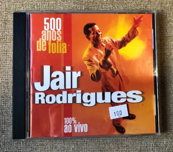Cd Jair Rodrigues - 500 Anos De Folia - Ao Vivo