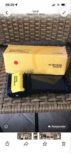 Máquina de cartão pág seguro