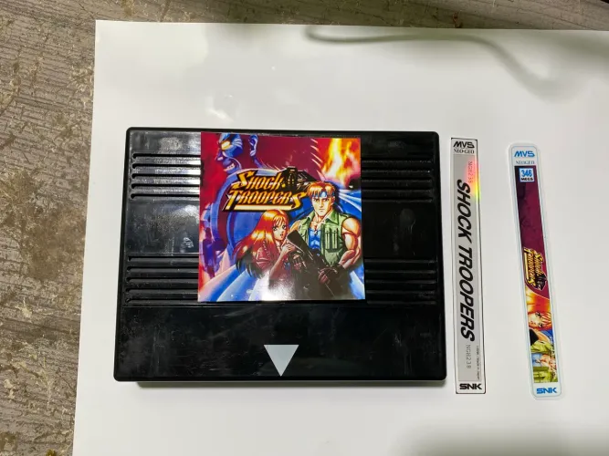 CARTUCHO NEO GEO SHOCK TROOPERS
