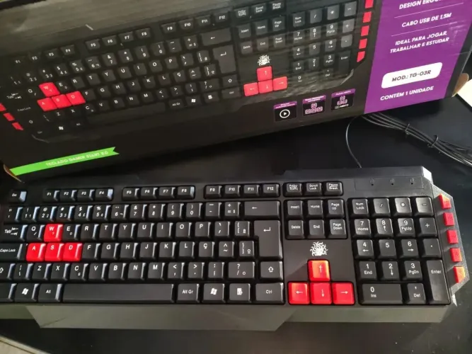 Teclado gamer Start 2.0