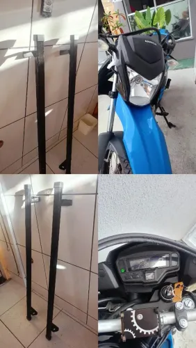 Moto Bros 160 partida e freio a disco  frente e trás.