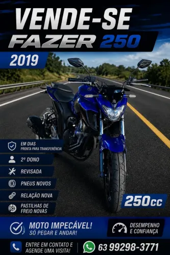 Motor fazer 250cc