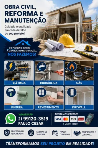 Obras e Manutenções
