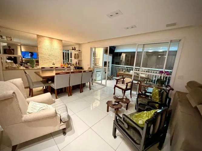 Apto locação Mobiliado Top de 123m2 no Campo Belo - São Paulo - SP