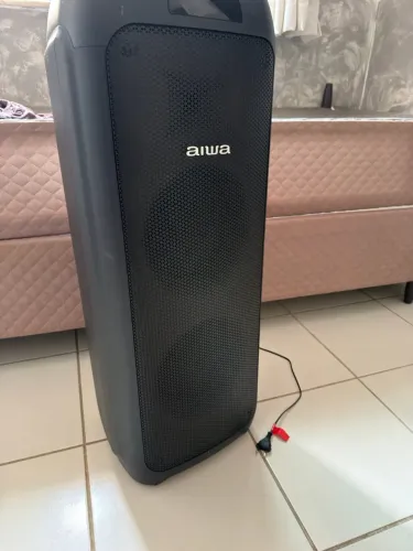 Vendo só pra você caixa de som Aiwa 400rms 20h de bateria 