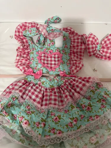 Vestido de São João baby