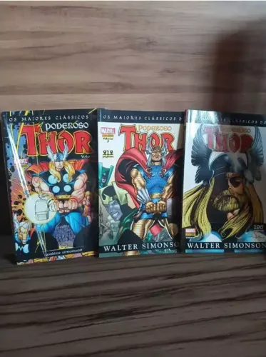 Maiores Clássicos do Poderoso Thor - Vol 1, 4 e 5