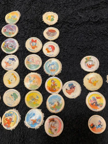 Vedantes coca cola anos 70 Disney raridade!