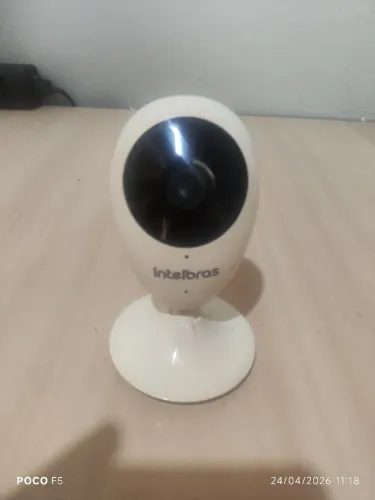 Câmera Intelbras sem fio modelo ic3 funcionando perfeitamente