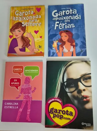 4 Livros Carolina Estrella